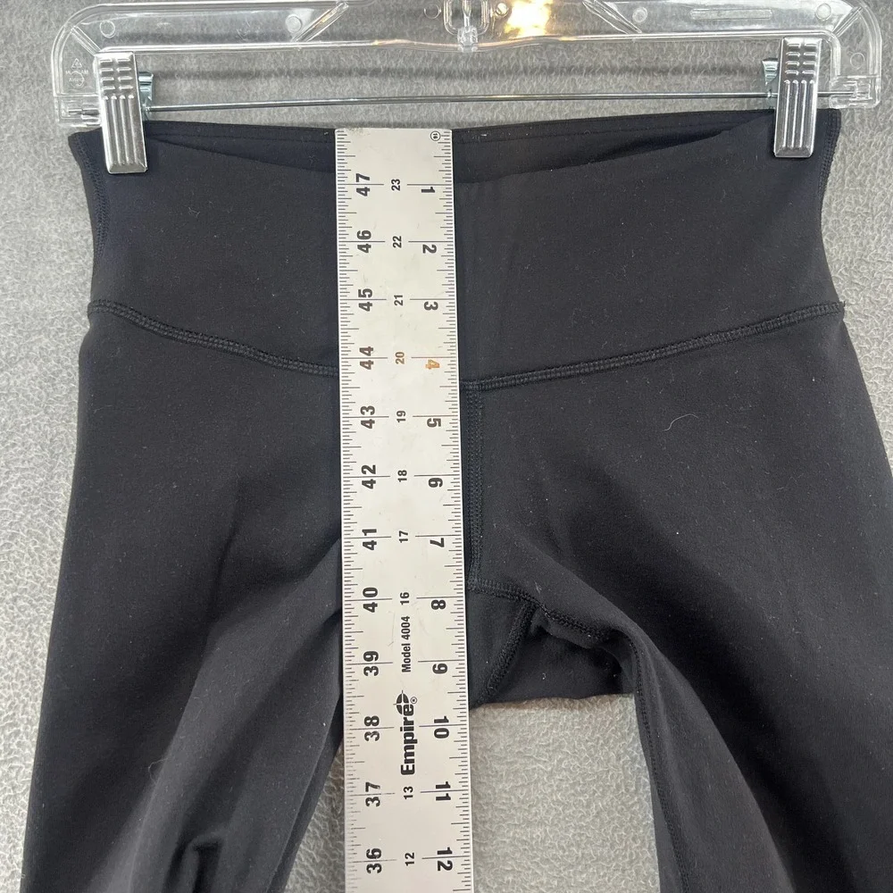 Lululemon Athletica High Rise Black Leggings Size 4 Yoga Activewear Pants